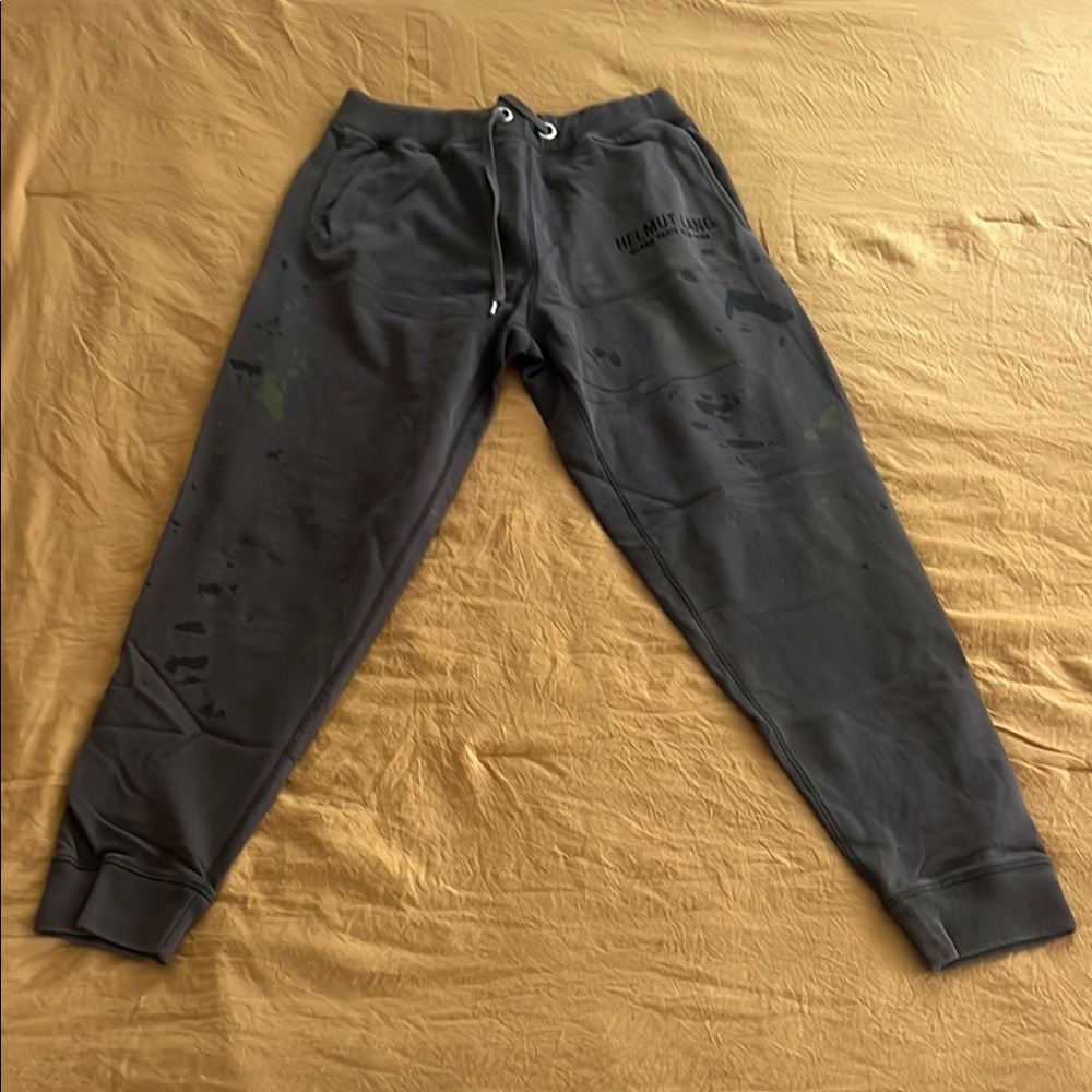 Helmut Lang Charcoal Joggers for Men